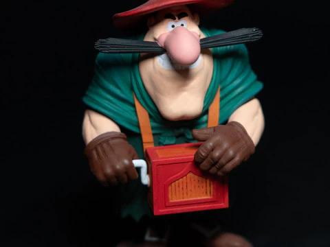 ZWARTE HOND VOOR 3D-AFDRUKKEN 2E VERSIE VAN STL 3D printmodel