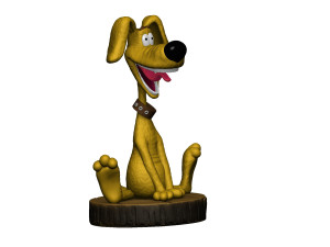 Treasure Island Dog STL Modelo 3D