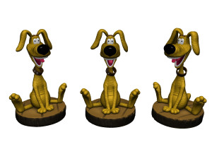Treasure Island Dog STL Modelo 3D