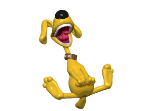 Treasure Island Dog STL 3D Model