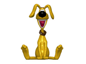 Treasure Island Dog STL 3D Model