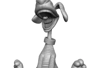 Treasure Island Dog STL 3D Model