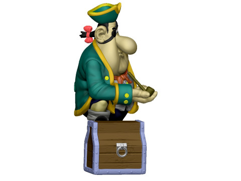 Billy Bones for 3d print STL Model Cetak 3D