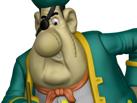 Billy Bones for 3d print STL Model Cetak 3D