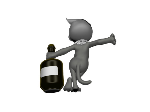 Billy Bones cat for 3D printing STL Modelo de impresión 3D