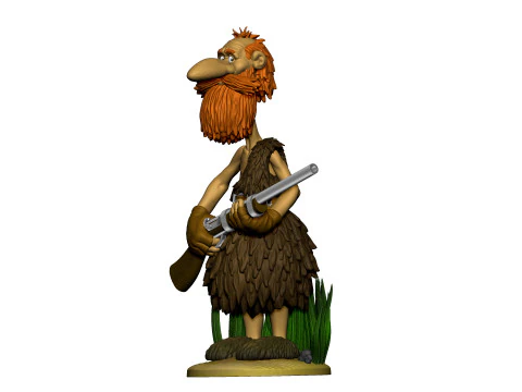 BEN GUNN 1988 FOR 3D PRINTING STL 3D Print Model