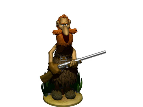 BEN GUNN 1988 FOR 3D PRINTING STL 3D Print Model