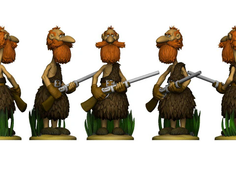 BEN GUNN 1988 FOR 3D PRINTING STL 3D Print Model