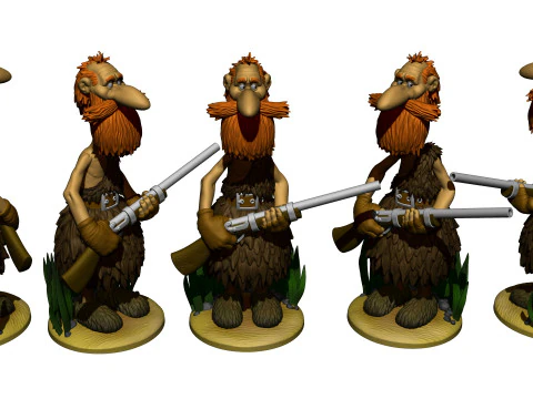 BEN GUNN 1988 FOR 3D PRINTING STL 3D Print Model
