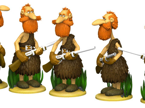 BEN GUNN 1988 FOR 3D PRINTING STL 3D Print Model