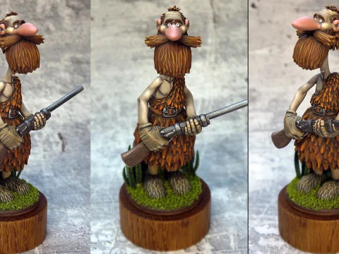BEN GUNN 1988 FOR 3D PRINTING STL 3D Print Model