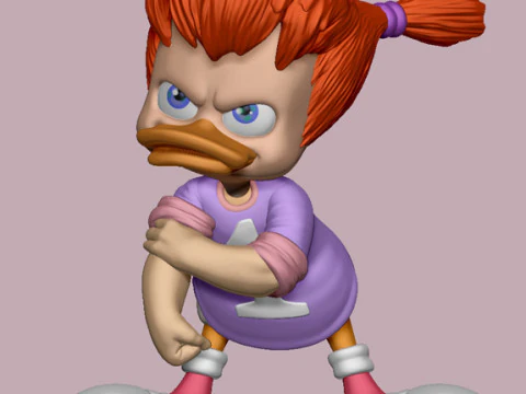 Gosalyn Mallard для 3d друку STL 3D Модель