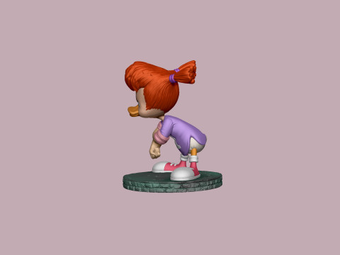 Gosalyn Mallard for 3d print STL 3D 모델