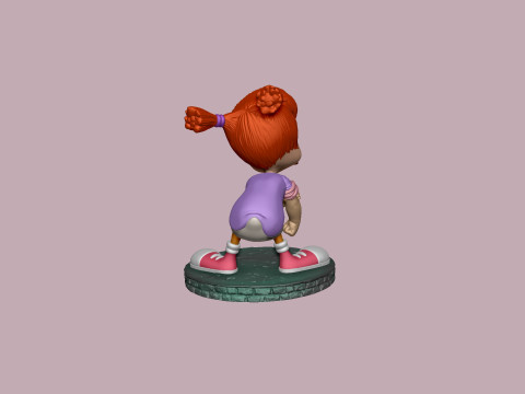 Gosalyn Mallard for 3d print STL 3D 모델