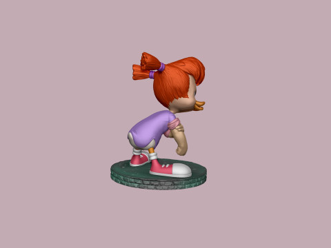Gosalyn Mallard for 3d print STL 3D 모델