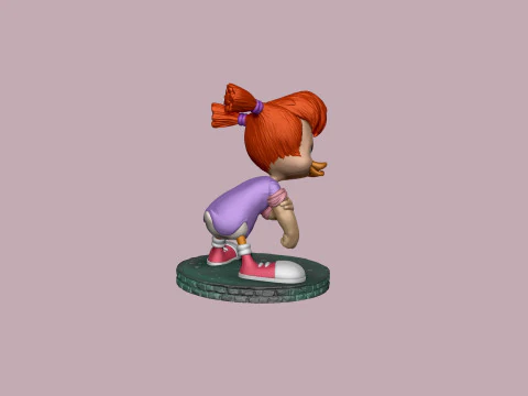 Gosalyn Mallard per la stampa 3D STL Modello 3D