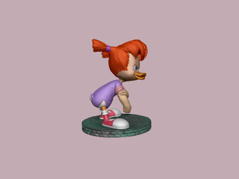 Gosalyn Mallard per la stampa 3D STL Modello 3D