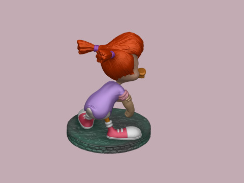 Gosalyn Mallard for 3d print STL 3D 모델