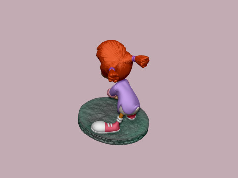 Gosalyn Mallard for 3d print STL 3D 모델