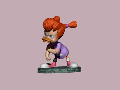 Gosalyn Mallard for 3d print STL 3D 모델