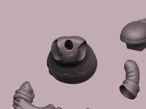 Gosalyn Mallard for 3d print STL 3D 모델