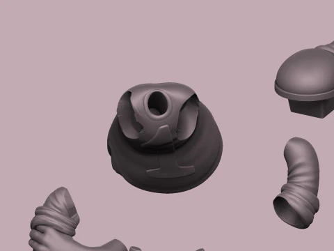 Gosalyn Mallard per la stampa 3D STL Modello 3D