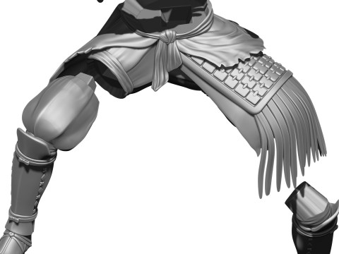 Rise of the Ronin Yasusuke Sawamura 2 stand options for 3d print STL 3D 모델