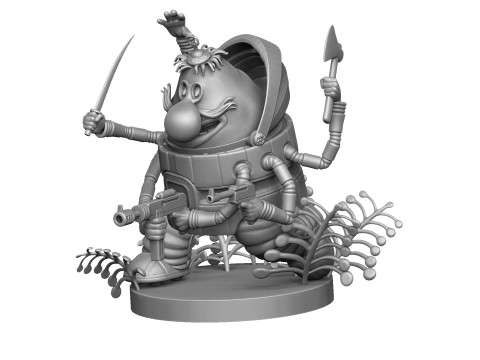 GROMOZEKA FOR 3D PRINT STL Modèle 3D