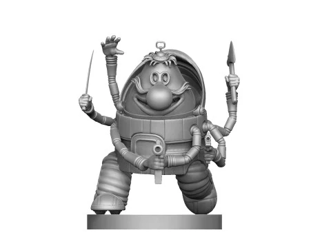 GROMOZEKA FOR 3D PRINT STL 3D Model
