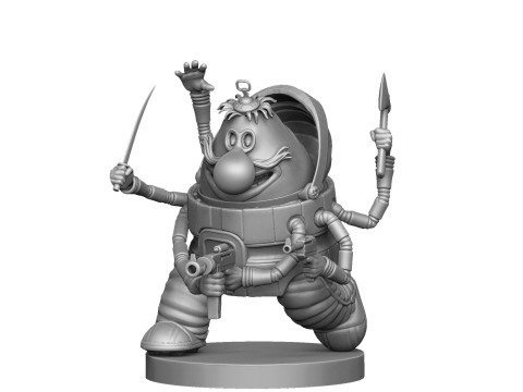 GROMOZEKA FOR 3D PRINT STL Modèle 3D