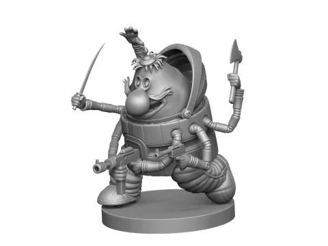 GROMOZEKA FOR 3D PRINT STL 3D Model