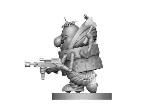 GROMOZEKA FOR 3D PRINT STL 3D Model
