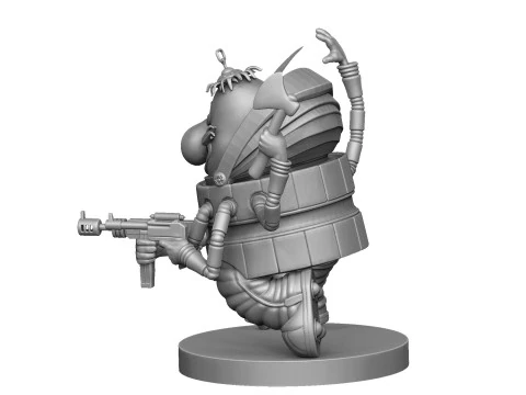 GROMOZEKA FOR 3D PRINT STL 3D Model