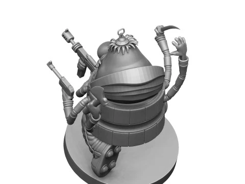 GROMOZEKA FOR 3D PRINT STL 3D Model