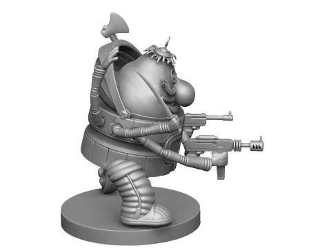 GROMOZEKA FOR 3D PRINT STL 3D Model