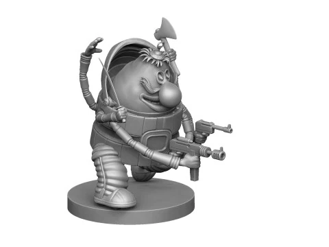 GROMOZEKA FOR 3D PRINT STL 3D Model
