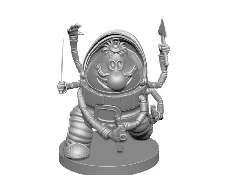 GROMOZEKA FOR 3D PRINT STL 3D Model