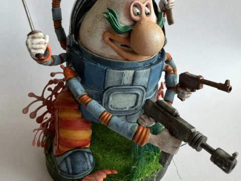 GROMOZEKA PER STAMPA 3D STL Modello 3D