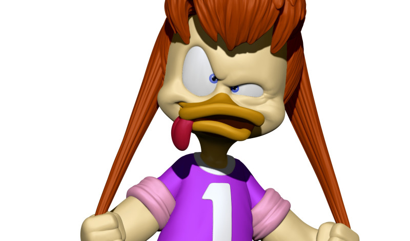 GOSALYN MALLARD FOR 3D PRINT STL NUMBER TWO Model Cetak 3D .c4d .max .obj .3ds .fbx .stl .blend 