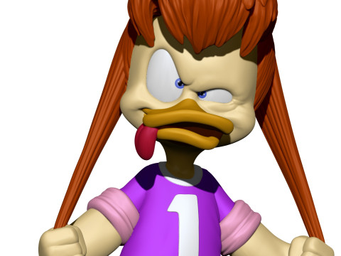 GOSALYN MALLARD FOR 3D PRINT STL NUMBER TWO 3D Print Model