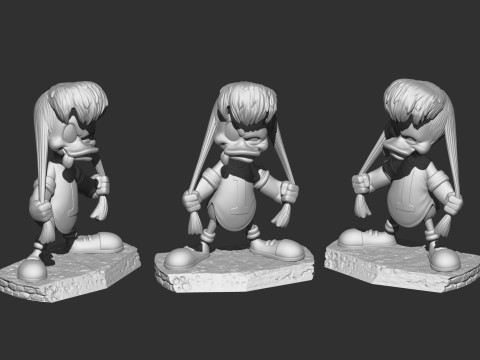 GOSALYN MALLARD FOR 3D PRINT STL NUMBER TWO Model Cetak 3D