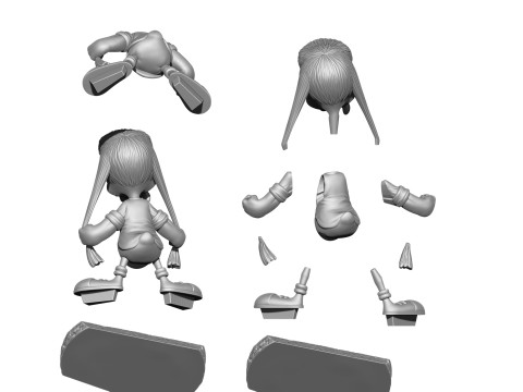 GOSALYN MALLARD FOR 3D PRINT STL NUMBER TWO Model Cetak 3D