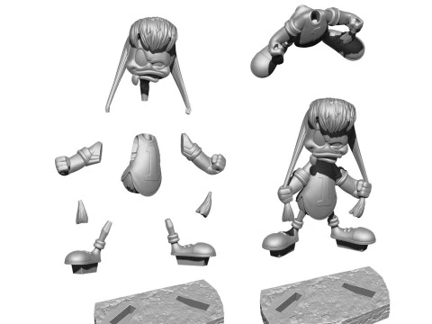 GOSALYN MALLARD FOR 3D PRINT STL NUMBER TWO 3D Print Model