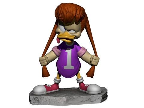 GOSALYN MALLARD FOR 3D PRINT STL NUMBER TWO 3D Print Model