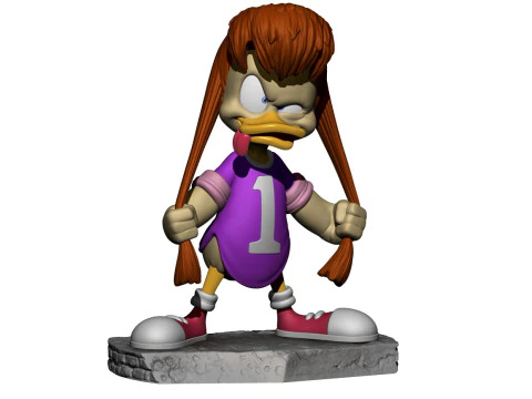 GOSALYN MALLARD FOR 3D PRINT STL NUMBER TWO 3D Print Model