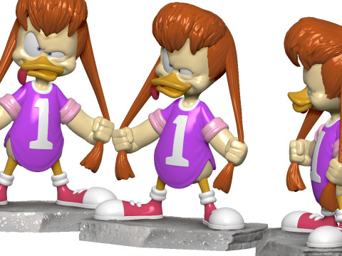 GOSALYN MALLARD FOR 3D PRINT STL NUMBER TWO Model Cetak 3D