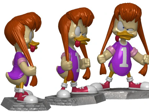 GOSALYN MALLARD FOR 3D PRINT STL NUMBER TWO 3D Print Model