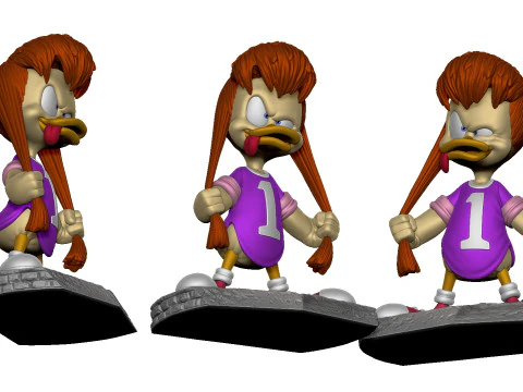 GOSALYN MALLARD FOR 3D PRINT STL NUMBER TWO 3D Print Model