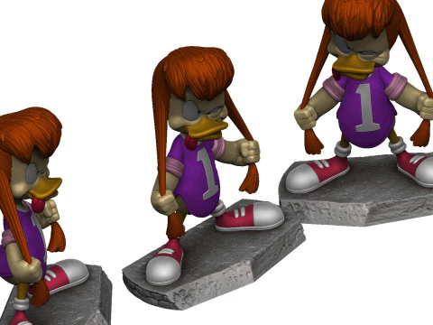 GOSALYN MALLARD FOR 3D PRINT STL NUMBER TWO 3D Print Model