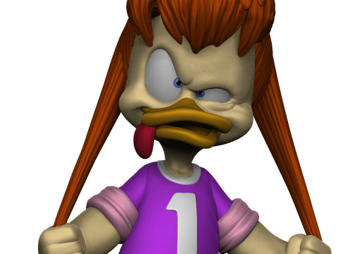 GOSALYN MALLARD FOR 3D PRINT STL NUMBER TWO Model Cetak 3D